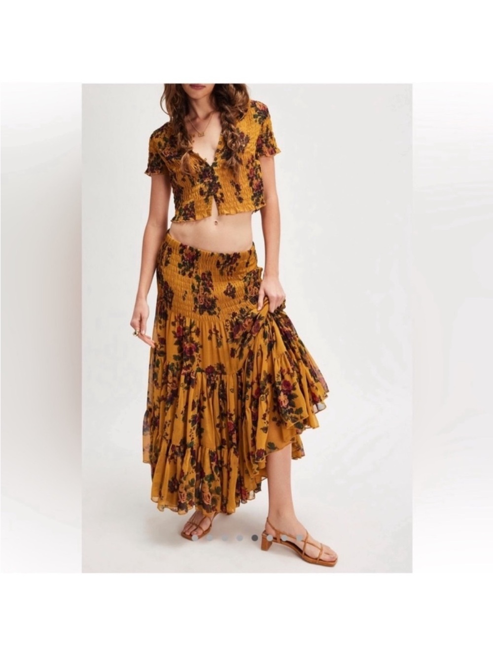 NWOT Free People Blooming Romance Set